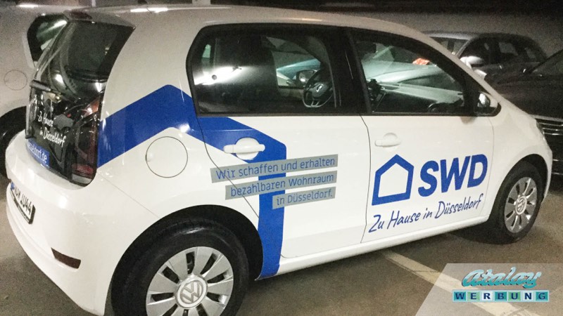 PKW-Teilbeklebung — Projekt SWD Düsseldorf von Atalay Werbung